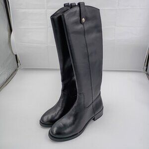 I.N.C. Fawne Riding Boots, Black, Women's Size 5, 5.5